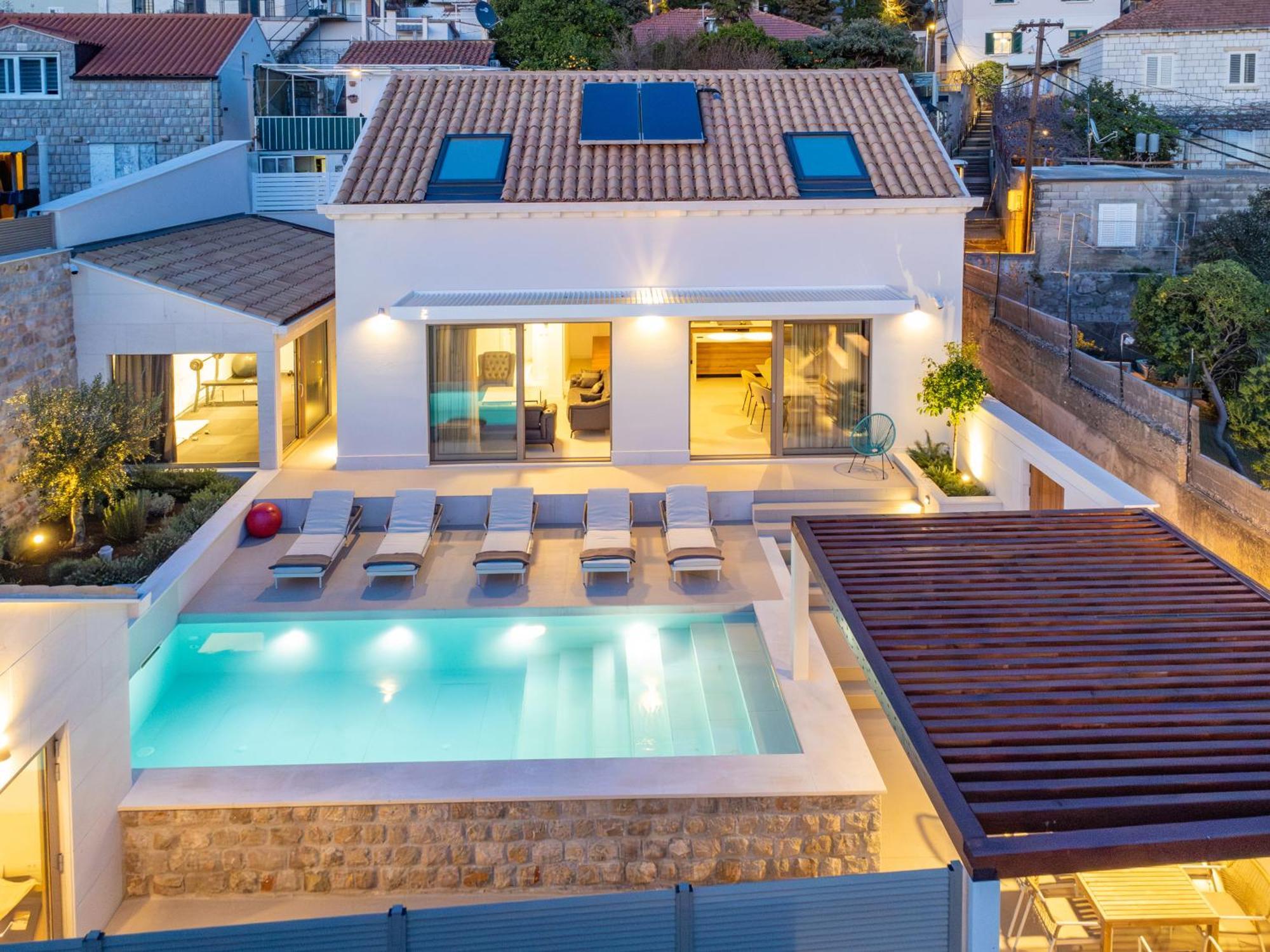 Brand New Villa Carmelita Exclusive With Free Smart Car Dubrovnik Exterior photo